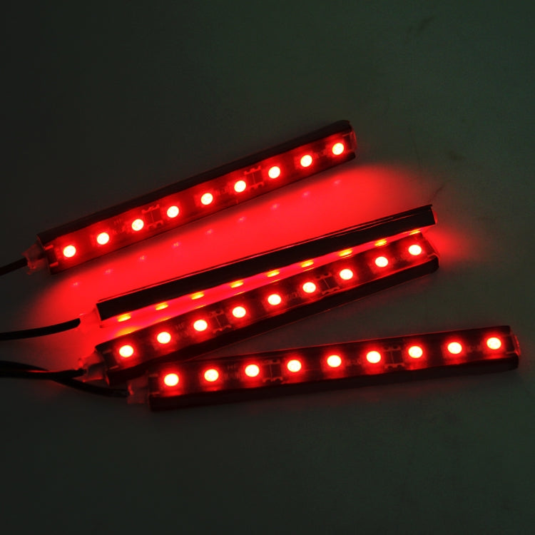 4 in 1 4.5W 36 SMD-5050-LEDs RGB Car Interior Floor Decoration Atmosphere Neon Light Lamp, DC 12V