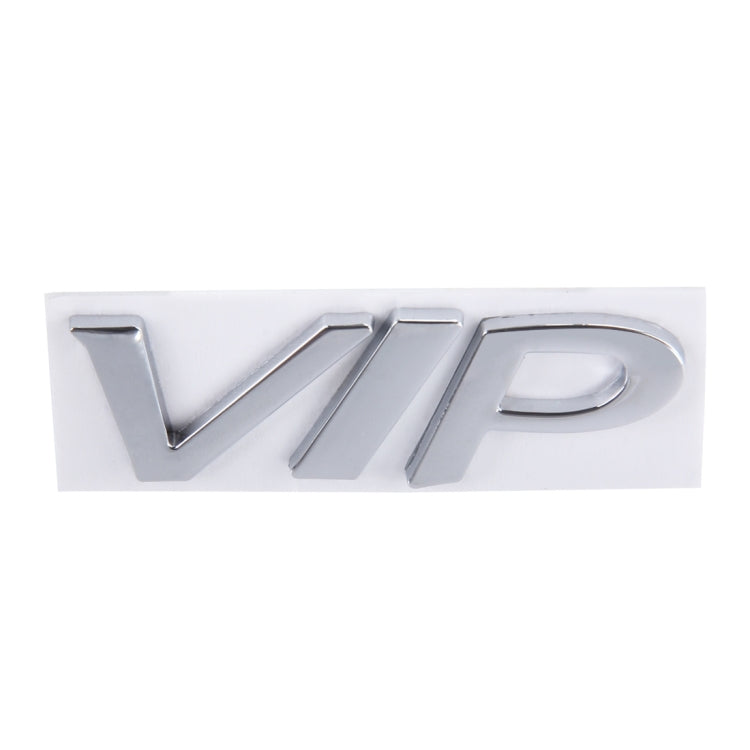VIP Shape Shining Metal Car Free Sticker