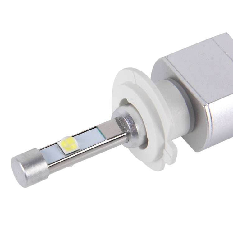 2 PCS H7 45W 5500lm 6000K Car LED Headlight with 2 CREE Lamps And Scattered Hotline, DC 8-32V(White Light)