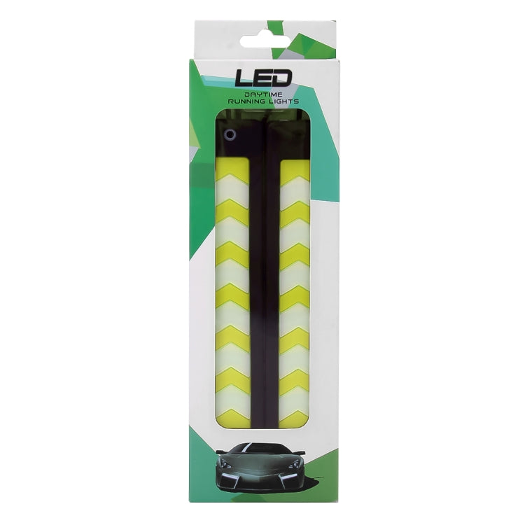 2 PCS 6W LED COB LEDs Daytime Running Lights Lamps, DC 12V