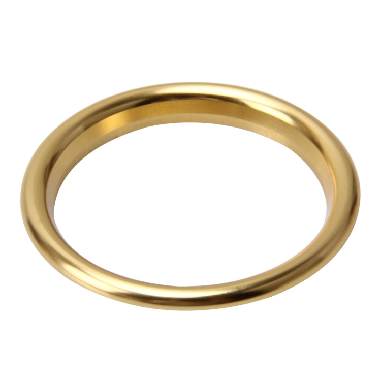 4 PCS Car Outlet Decorative Rings Aluminum Alloy Air Outlet Chrome Trim Ring Car Dashboard Air Vents Cover Sticker Decoration for Audi A3