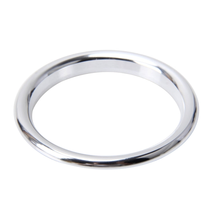 4 PCS Car Outlet Decorative Rings Aluminum Alloy Air Outlet Chrome Trim Ring Car Dashboard Air Vents Cover Sticker Decoration for Audi A3