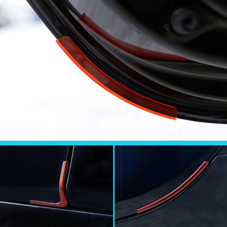 4 PCS/Set Universal Car Styling PVC Car Door Edge Anti Collision Sticker Door Anti-Rub Strips Car Door Scratch Protector