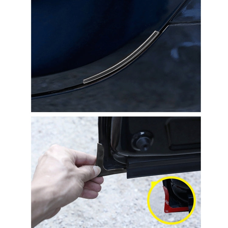 4 PCS/Set Universal Car Styling PVC Car Door Edge Anti Collision Sticker Door Anti-Rub Strips Car Door Scratch Protector