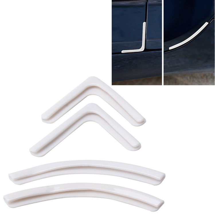 4 PCS/Set Universal Car Styling PVC Car Door Edge Anti Collision Sticker Door Anti-Rub Strips Car Door Scratch Protector