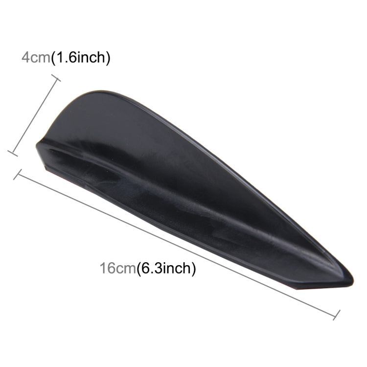 2 Pairs Car Styling Body Head Side Light Lamp Frame Stick Cover Trim Car Styling Side Light Decoration Trim Cover Auto Accessories, Length: 16cm