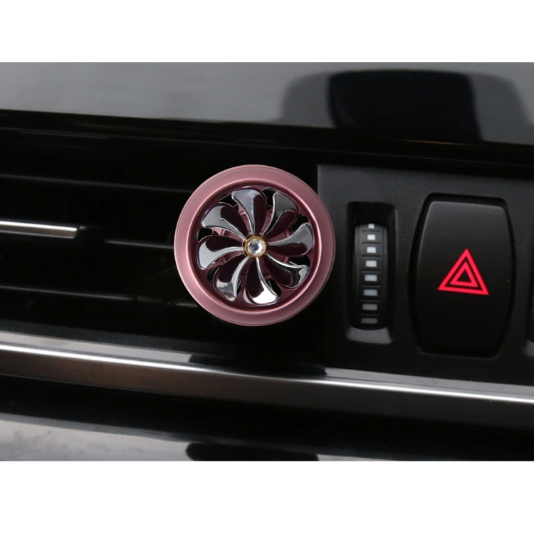 Air Force No. 8 Automobile Air Conditioning Outlet Mini Fan Rotary Aromatherapy Perfume Clip Car Air Conditioning Outlet Perfume Folder Car Perfume Aromatherapy with Ointment