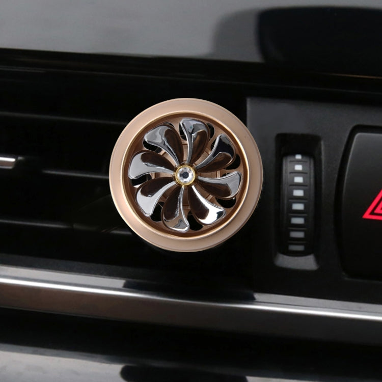 Air Force No. 8 Automobile Air Conditioning Outlet Mini Fan Rotary Aromatherapy Perfume Clip Car Air Conditioning Outlet Perfume Folder Car Perfume Aromatherapy with Ointment