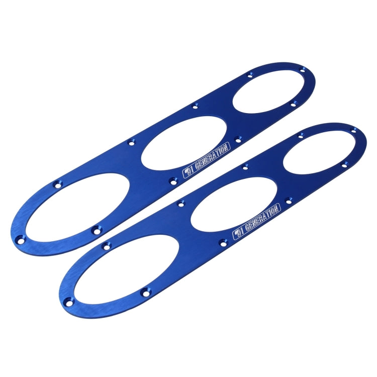 2 PCS Anti-collision Protection Decorative Bar Behind The Siege Car Decoration