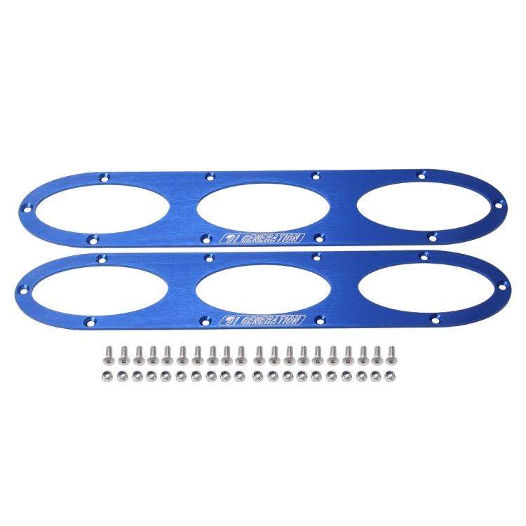 2 PCS Anti-collision Protection Decorative Bar Behind The Siege Car Decoration