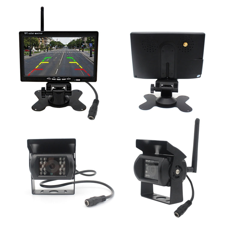 PZ-607-W1-A Wireless Single Cameras Rear View Camera Infrared Night Vision Rear View Parking Reversing System