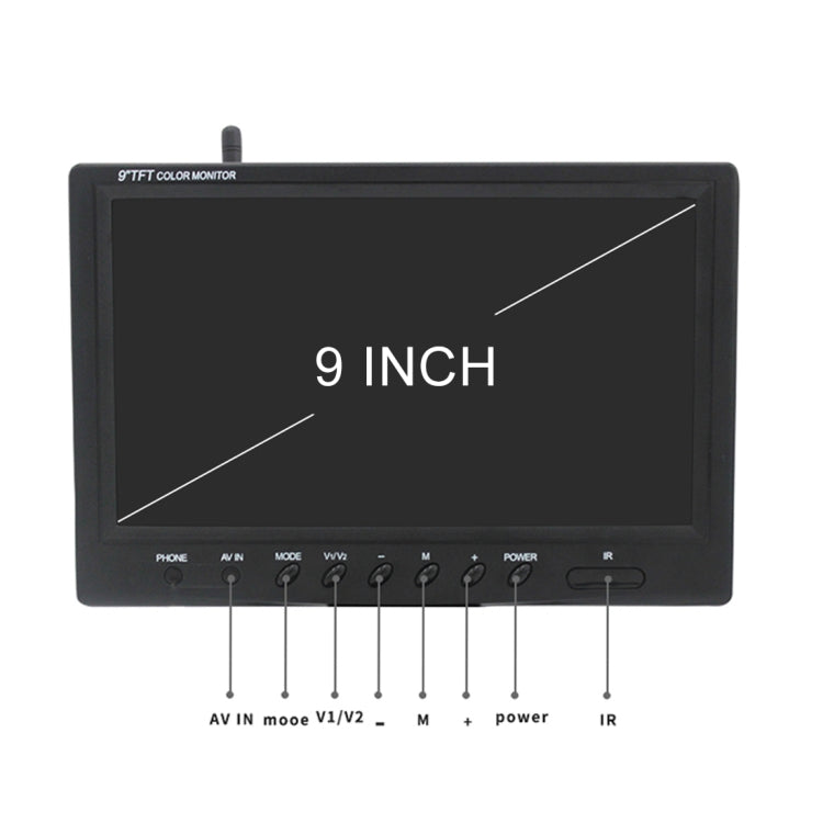 PZ-610-W 7 inch Wireless Single Cameras Rear View Camera Infrared Night Vision Rear View Parking Reversing System