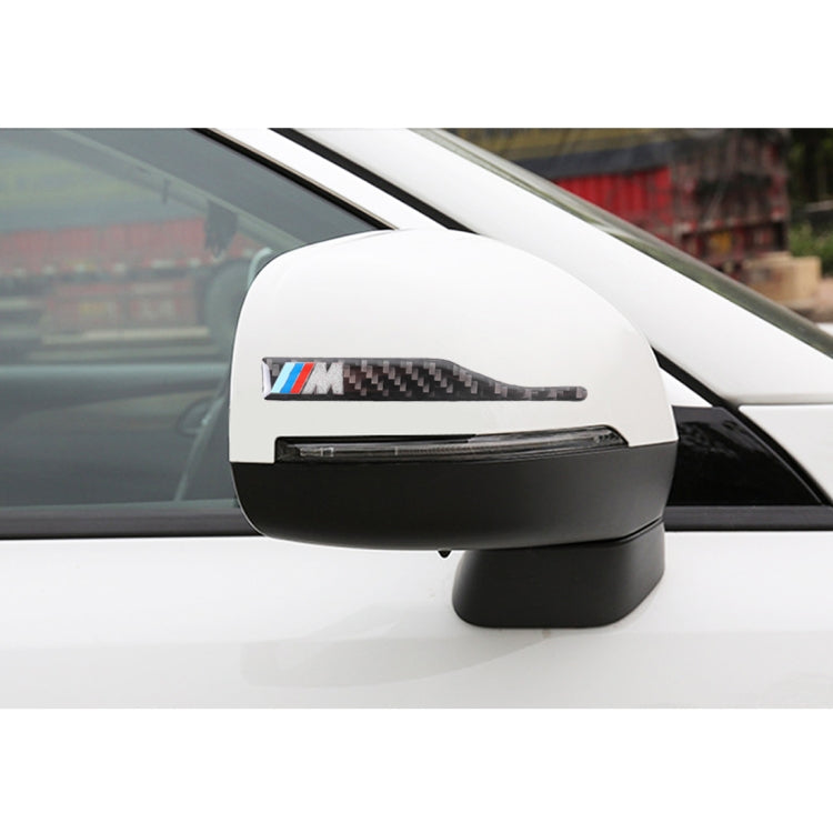 2 PCS Car-Styling Rearview Mirror Sticker Random Decorative Sticker(Black)