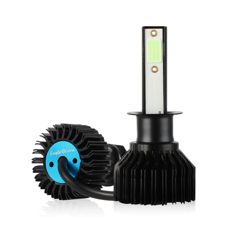 2 PCS EV12 H1 DC9-32V / 14W / 1400LM IP67 Car LED Headlight Lamps (Ice Blue Light)