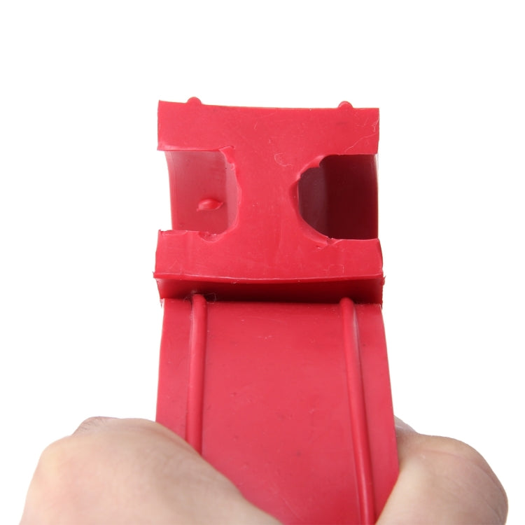 2 PCS Car Auto B+ Type Shock Absorber Spring Bumper Power Cushion Buffer, Spring Spacing: 38mm, Colloid Height: 72mm(Red)