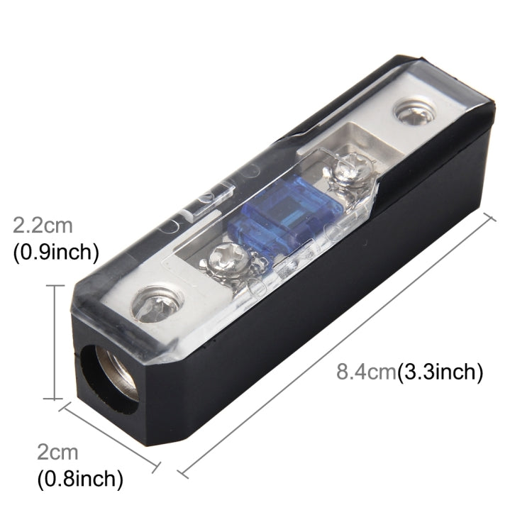 Car Stereo Car Audio Fuse Holder Insurance 60A Car Audio Fuse Holder Car Auto Fuse Holder Blade Fuse Holder for Car Audio