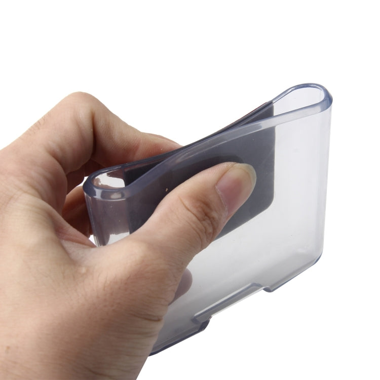 SHUNWEI Car Storage Bag Car Storage Box Bonded Phone Holder Transparent Mobile Phone Box