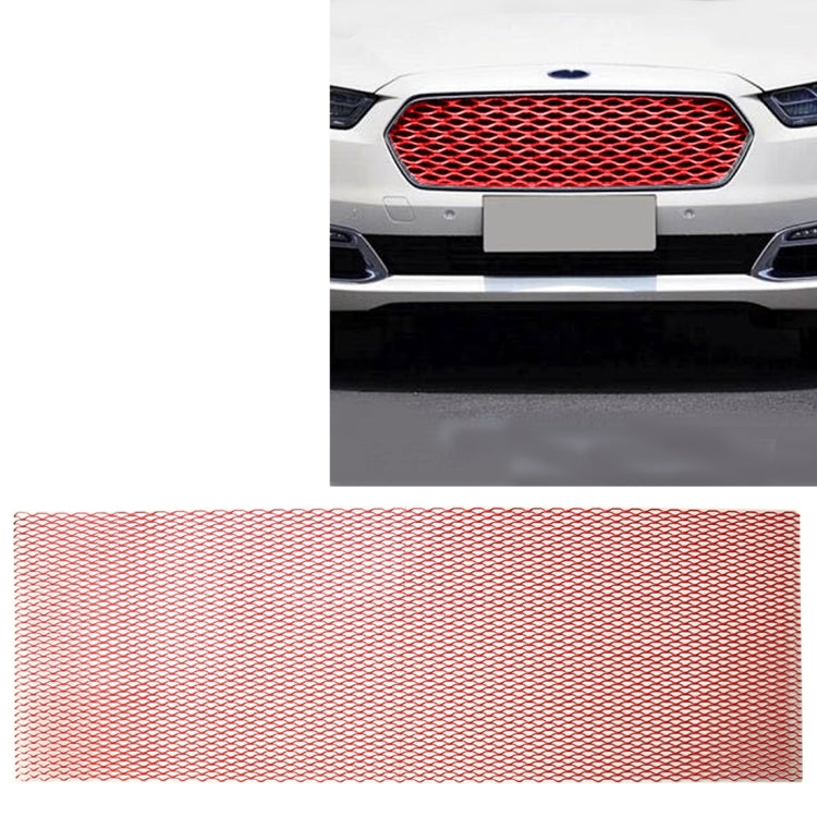 Grill Grille Front Center Racing Cover Aluminum Grill, Size: 100*30 cm