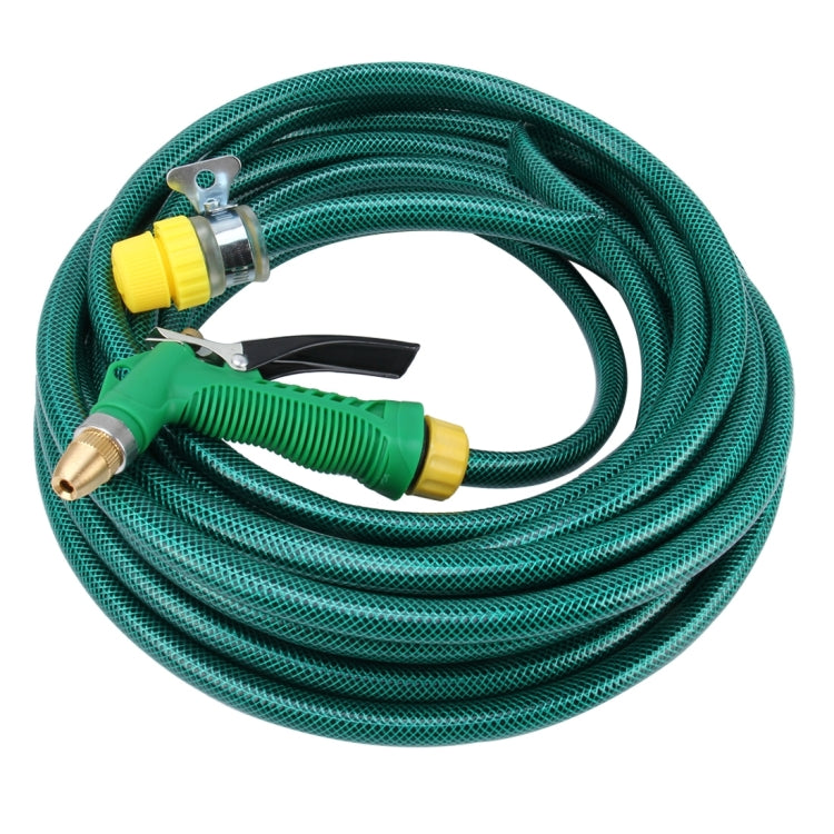 High Pressure Pure Copper Hose Nozzle Sprayer for Car Washing Garden/Lawn Watering Room/Deck/Floor Cleaning Support Adjustable Water Flow with 10m PVC Rubber Anti-frozen Hose