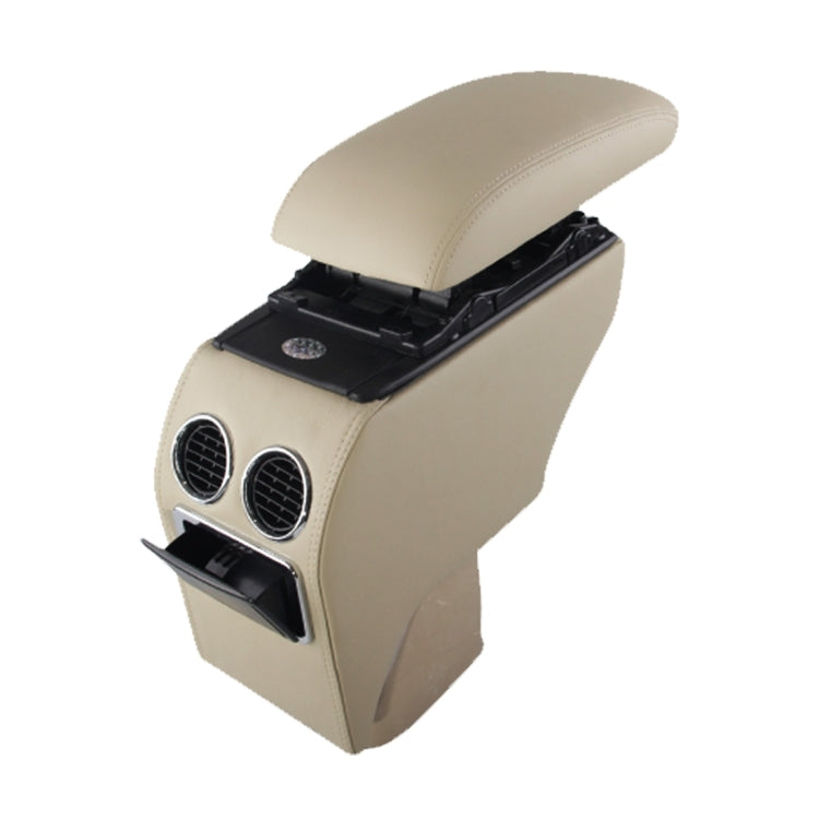 Car ABS Leather Wrapped Armrest Box with Fast Charge USB Holes and Cables for Changan Suzuki Alto