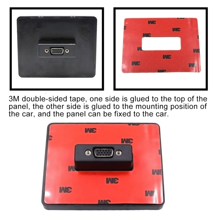 6 Way Switches Touch Screen Multi-function Combination Switch Panel for Car RV Marine Boat