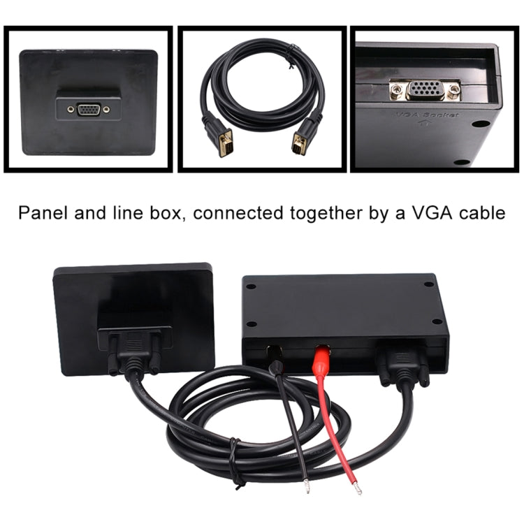 6 Way Switches Touch Screen Multi-function Combination Switch Panel for Car RV Marine Boat