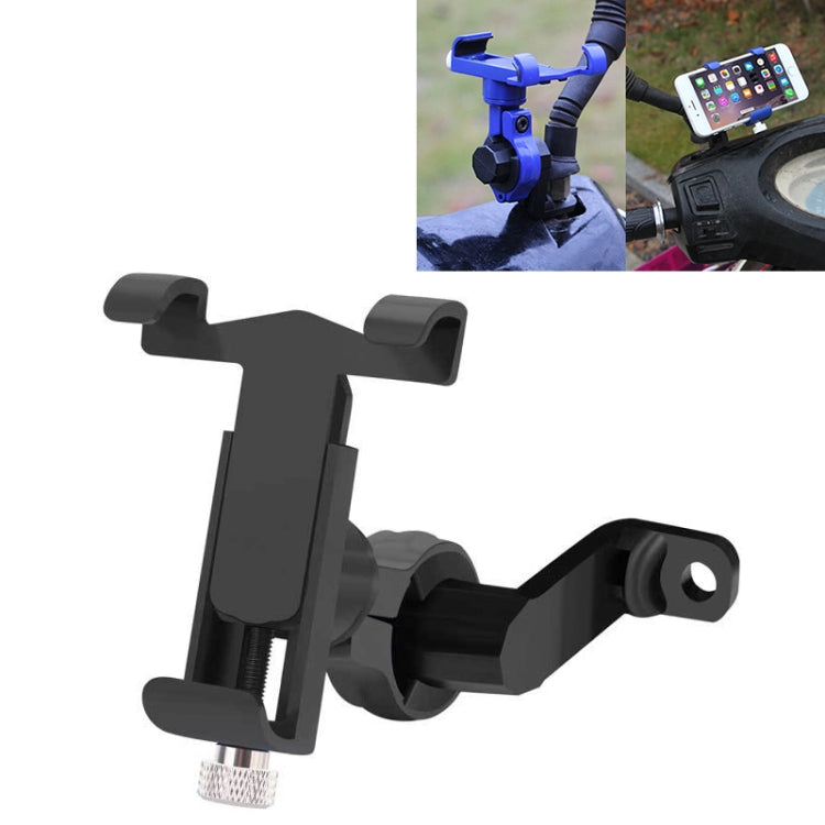 360 Degree Rotatable Aluminum Alloy Phone Bracket for Electric Car / Motorcycle, Suitable for 50-100mm Device