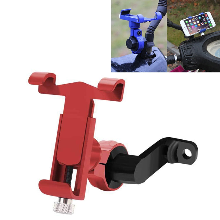 360 Degree Rotatable Aluminum Alloy Phone Bracket for Electric Car / Motorcycle, Suitable for 50-100mm Device