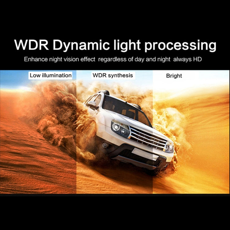 K920 10 inch 1080P Multi-functional Smart Car ADAS Dual Lens Video Record Camera Support TF Card / Motion Detection