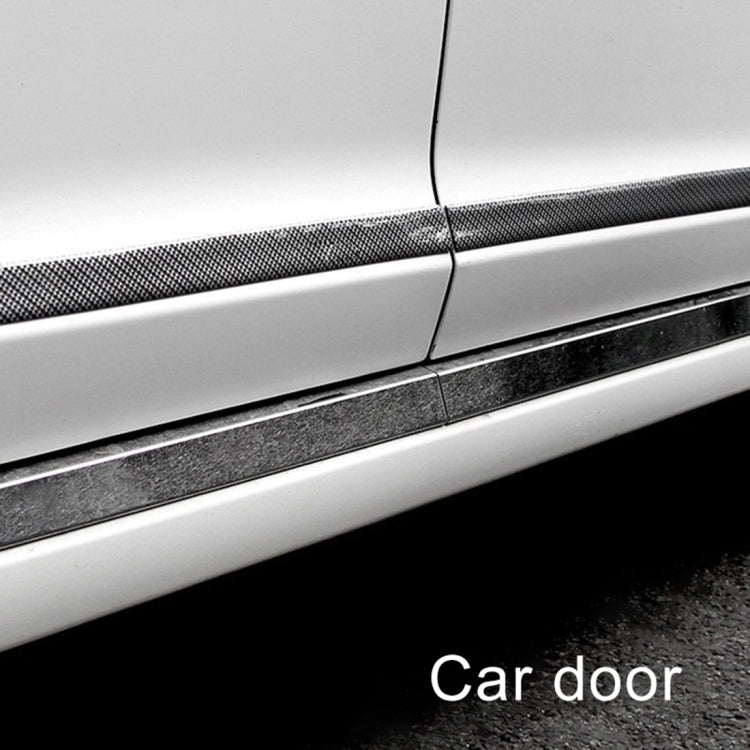 Universal Car Door Threshold Decoration Strip Decorative Sticker, Size : 7CM x 3M(Black)