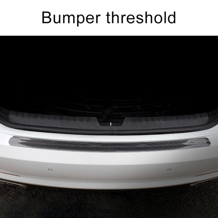 Universal Car Door Threshold Decoration Strip Decorative Sticker, Size : 10CM x 3M(Black)