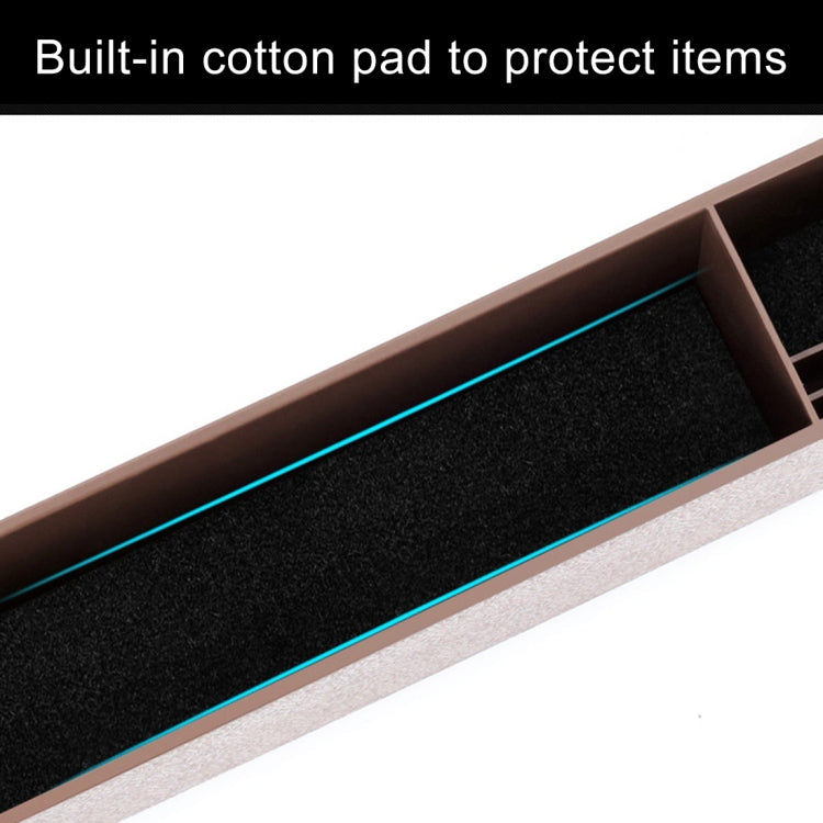 Universal Car Multi-functional Charger Console Side Pocket Seat Gap Side Storage Box, with 2 USB Ports