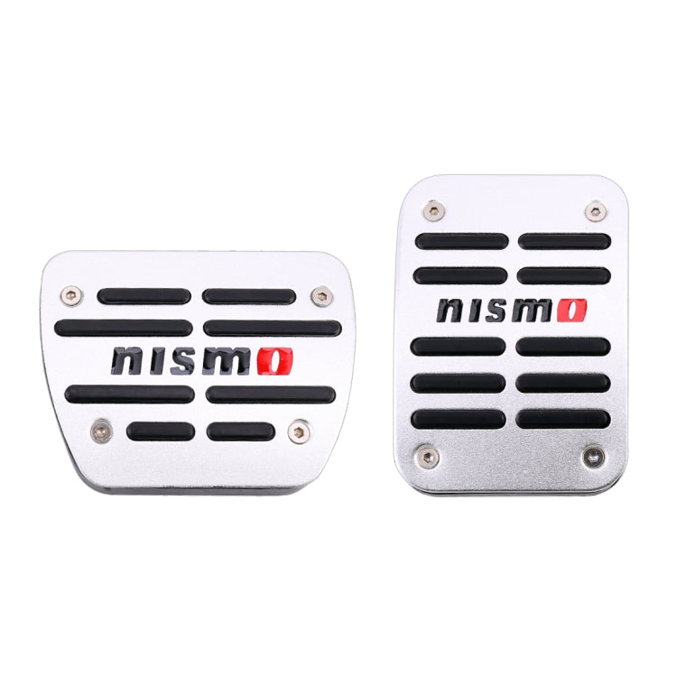 2 PCS Automatic Transmission Car Pedals Pads for Nissan