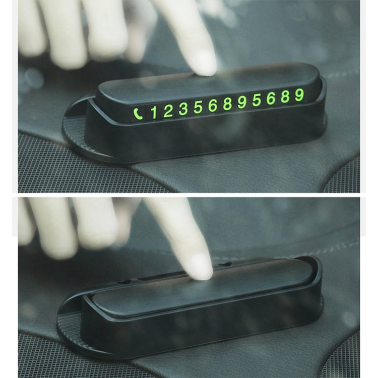 Multi-functional Creative Hidden Temporary Parking Number Plate / Car Mobile-phone Holder