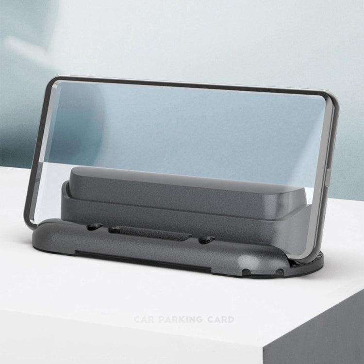 Multi-functional Creative Hidden Temporary Parking Number Plate / Car Mobile-phone Holder