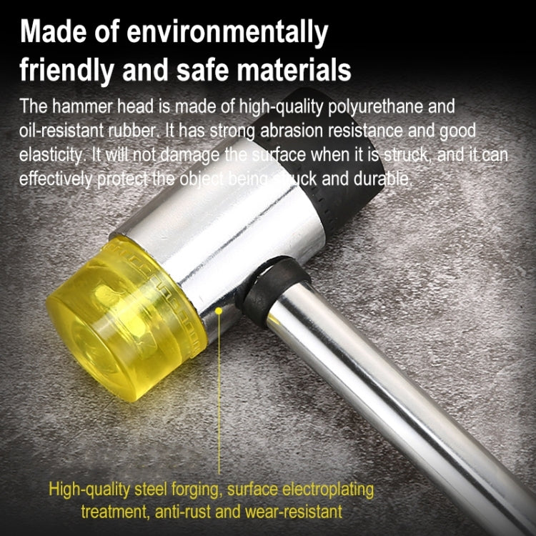 25mm Mini Steel Handle Round Head Hammer