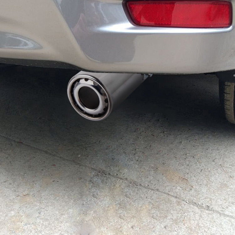 6052 Car Automobile Exhaust Pipe Muffler Modification Stainless Steel Tail Pipes (Inner Diameter 60mm)