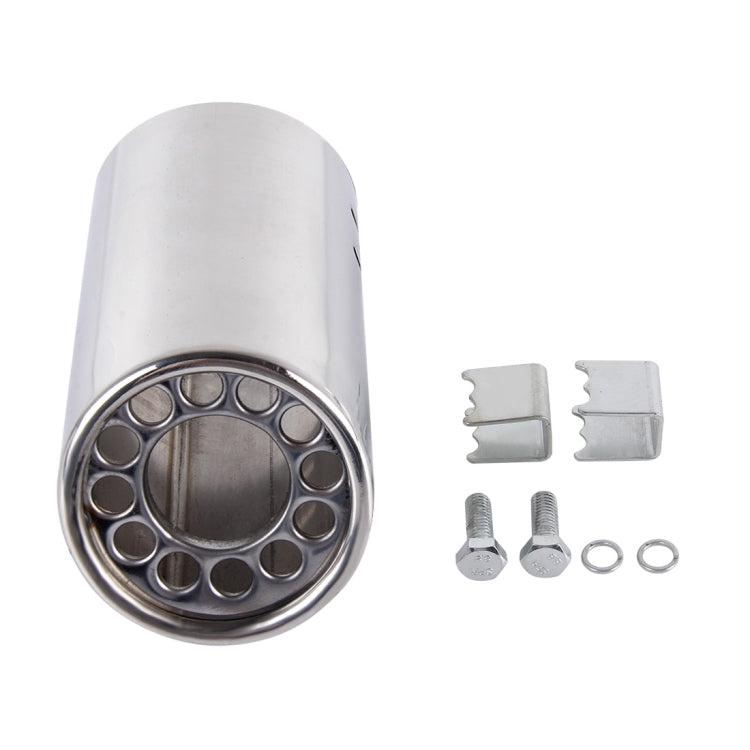 6057 Car Automobile Exhaust Pipe Muffler Modification Stainless Steel Tail Pipes (Inner Diameter 60mm)