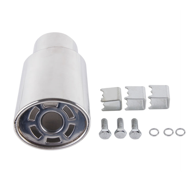 6065 Car Automobile Exhaust Pipe Muffler Modification Stainless Steel Tail Pipes (Inner Diameter 60mm)