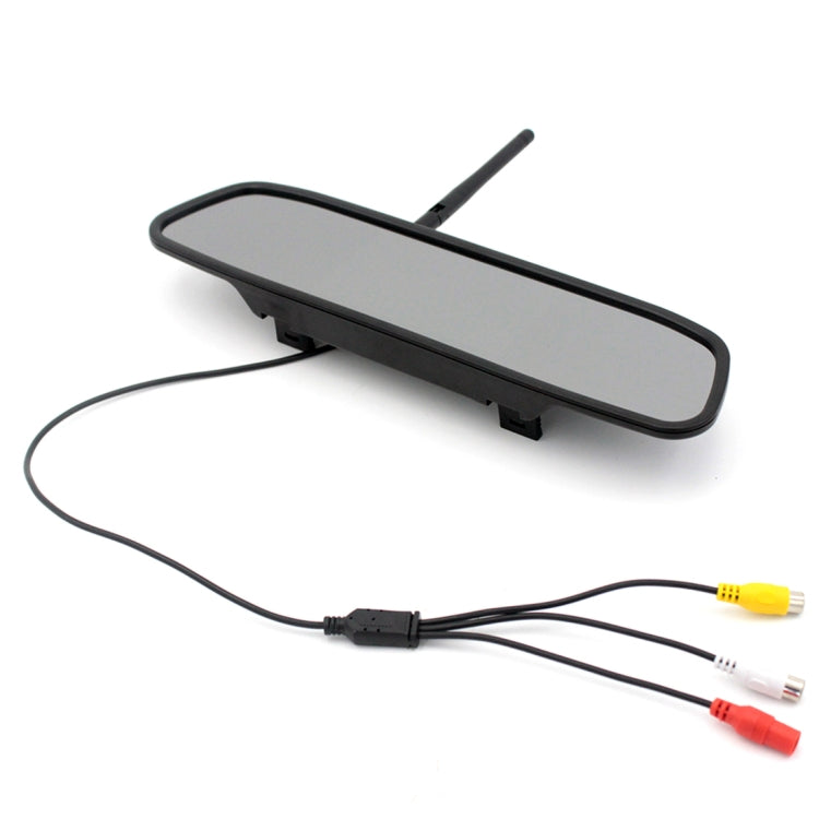 PZ611-W IP67 120 Degree Car Rearview Mirror Monitor