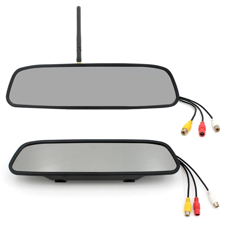 PZ611-W IP67 120 Degree Car Rearview Mirror Monitor