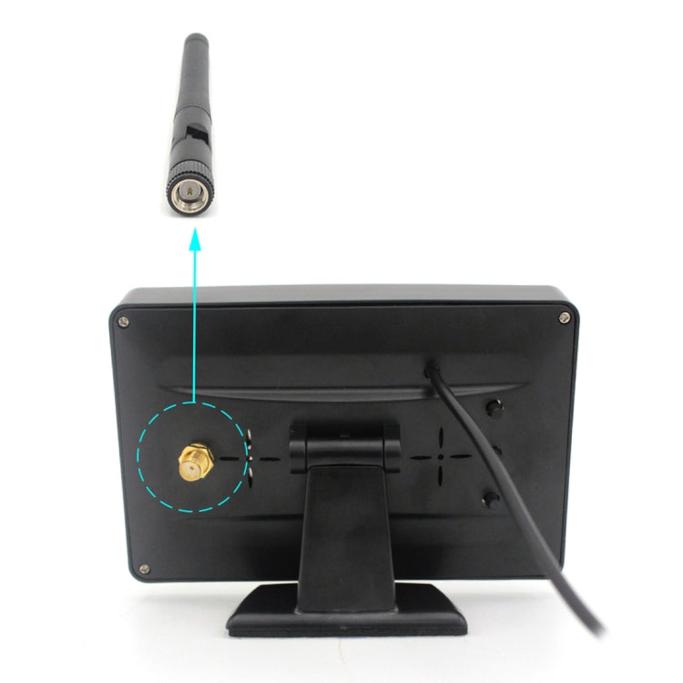 PZ612-W IP67 120 Degree Car Rearview Mirror Monitor