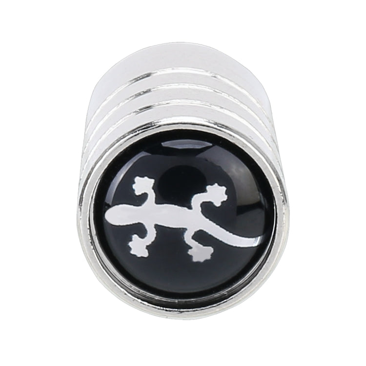 4 PCS Aluminum Alloy Gas Cap Mouthpiece Cover Gas Cap Tire Cap Car Motor Bicycle Tire Valve Caps