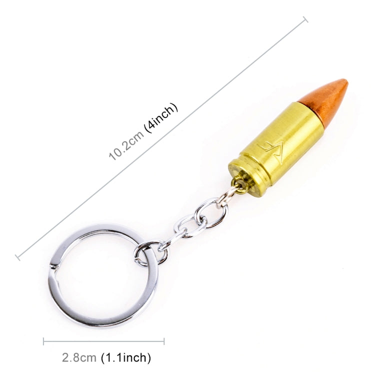 Creative Short Keychain Key Ring Holder, Length: 10.2cm