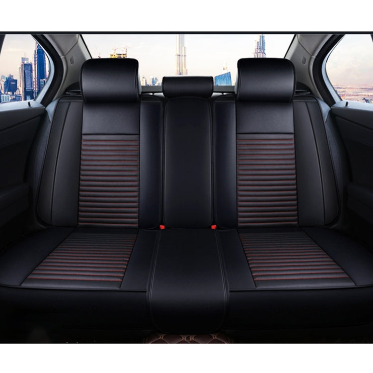 Universal Car Seat Cushion Leather Seat Cover, Five Seats