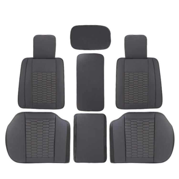Universal Car Seat Cushion Leather Seat Cover, Five Seats