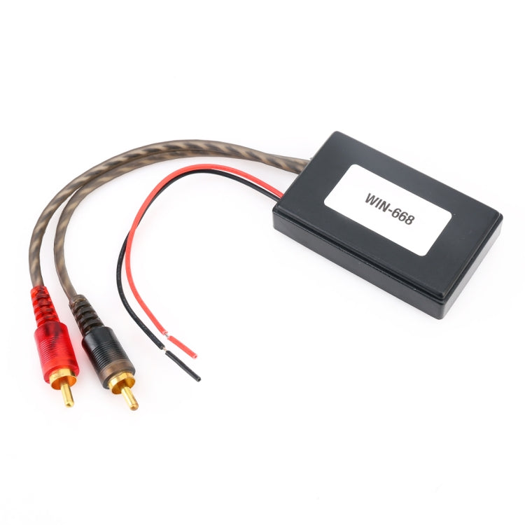 Universal Car Bluetooth Module Adapter Radio Stereo with 2 RCA Cable Adapter