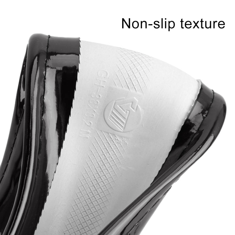 Universal Car Plating Matte Leather + Cotton Steering Wheel Cover, Diameter: 38cm