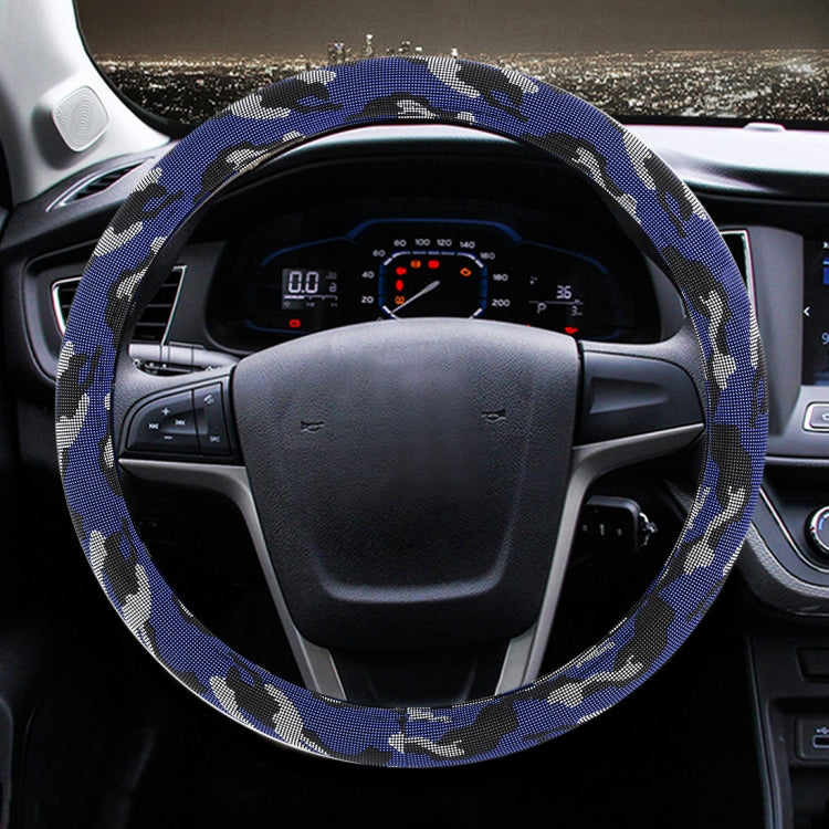 Universal Car Camouflage Silicon Steering Wheel Cover, Diameter: 38cm