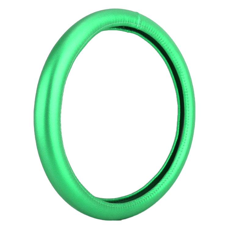 Universal Car Plating Leather Steering Wheel Cover, Diameter: 38cm